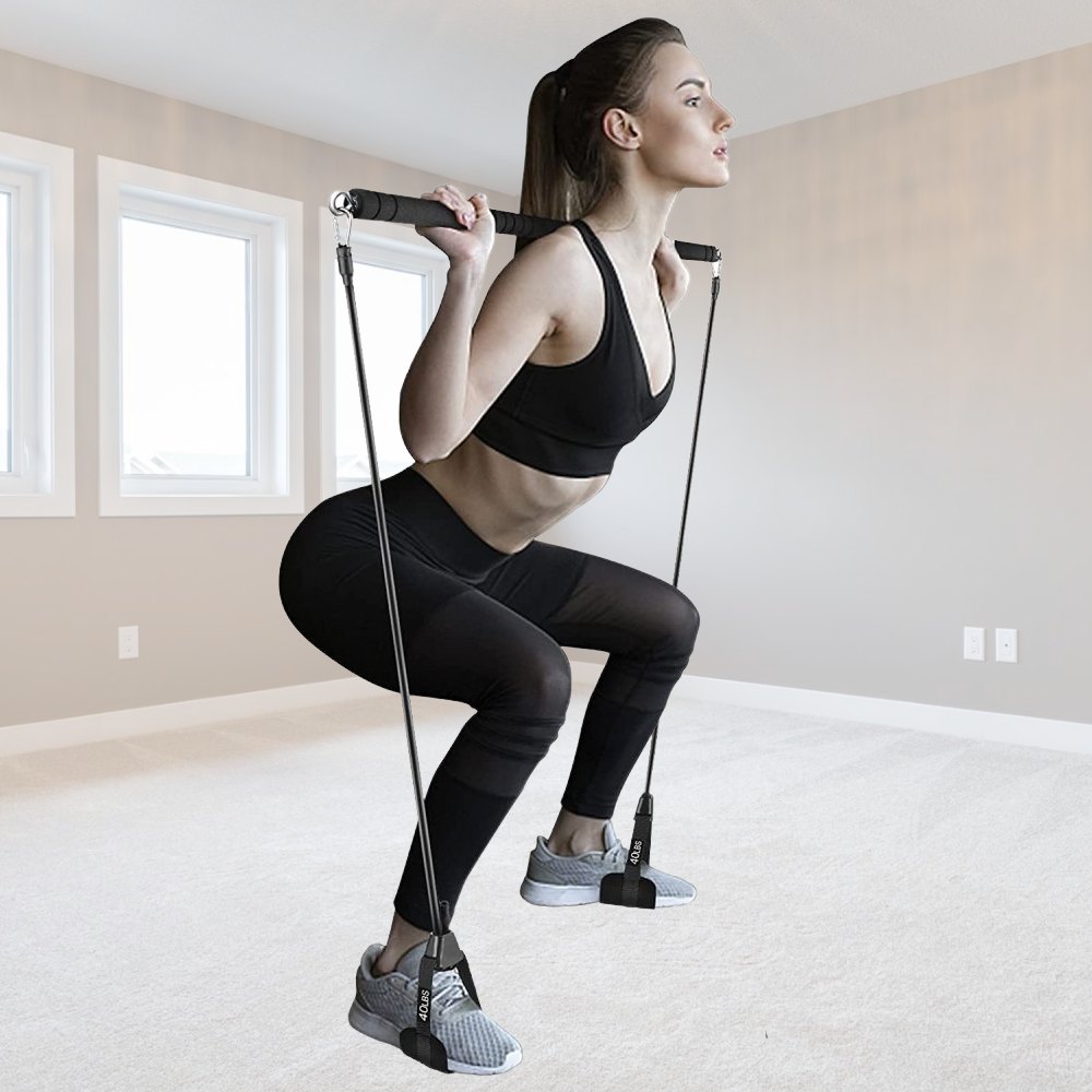 Pilates Bar Kit with Resistance Bands