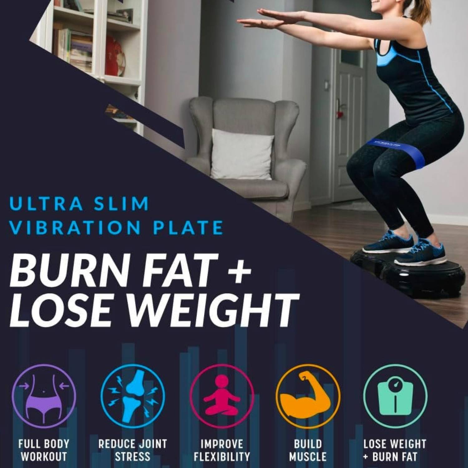 Vibration Plate Exercise Machine: image 5