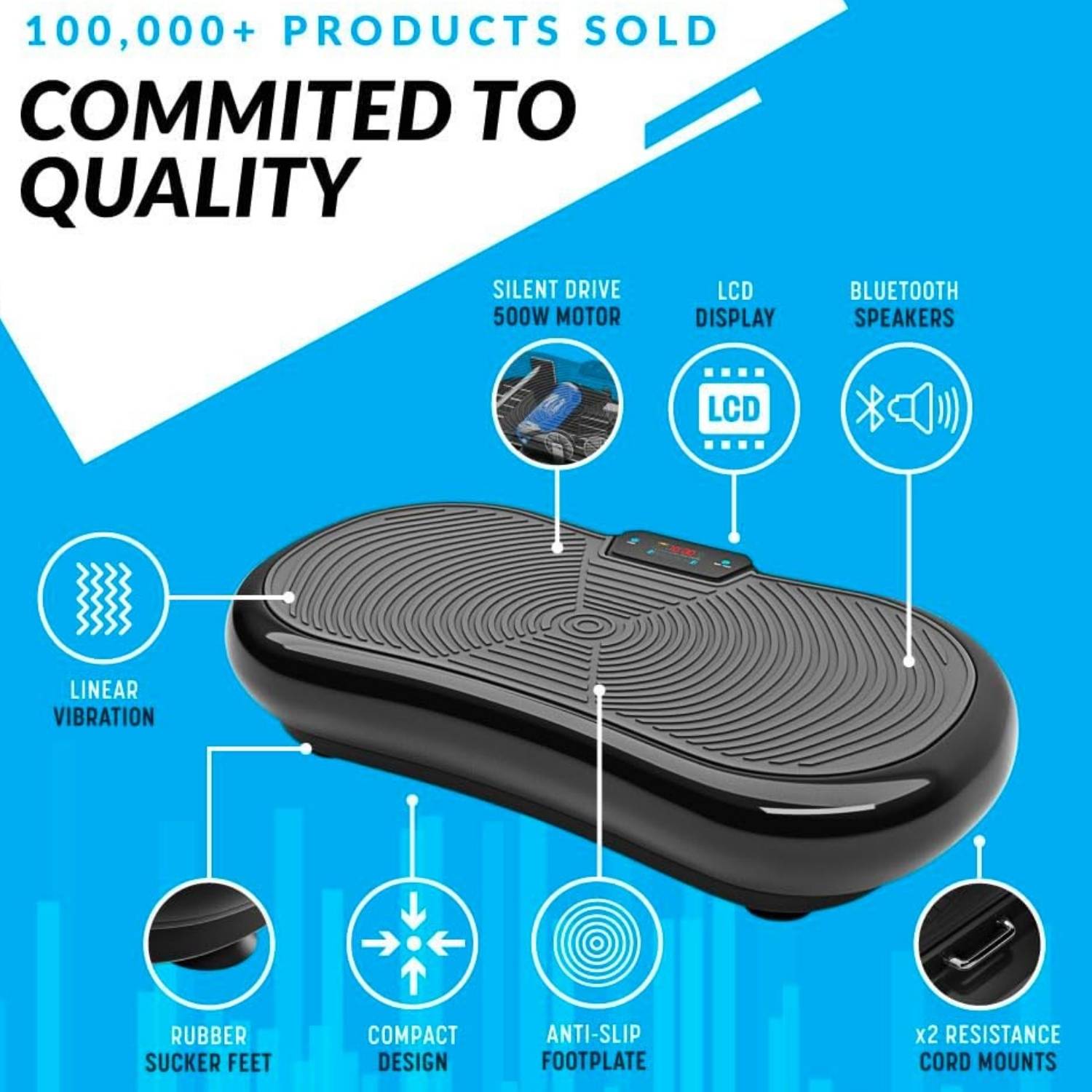 Vibration Plate Exercise Machine: image 7