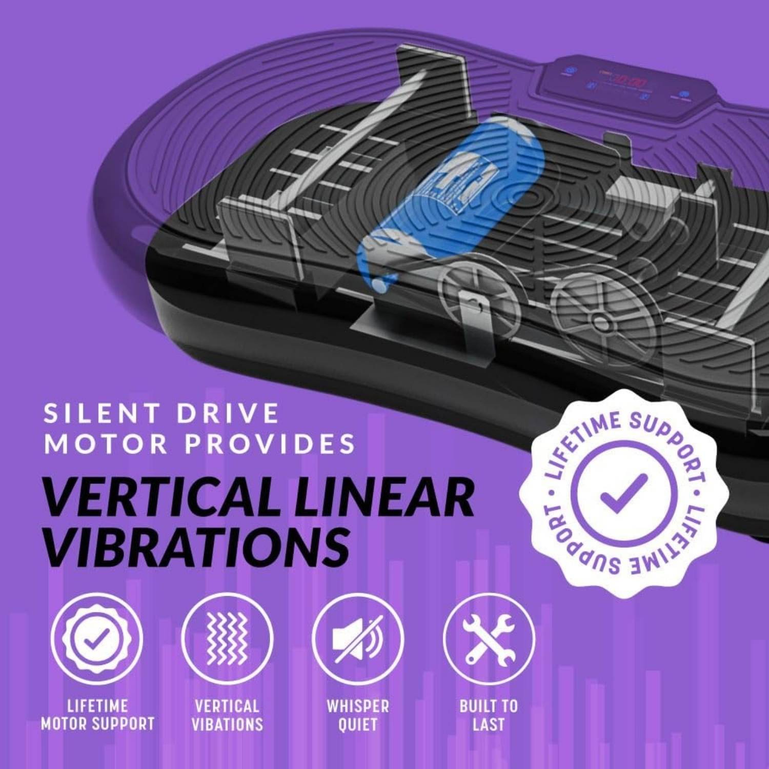 Vibration Plate Exercise Machine: image 9