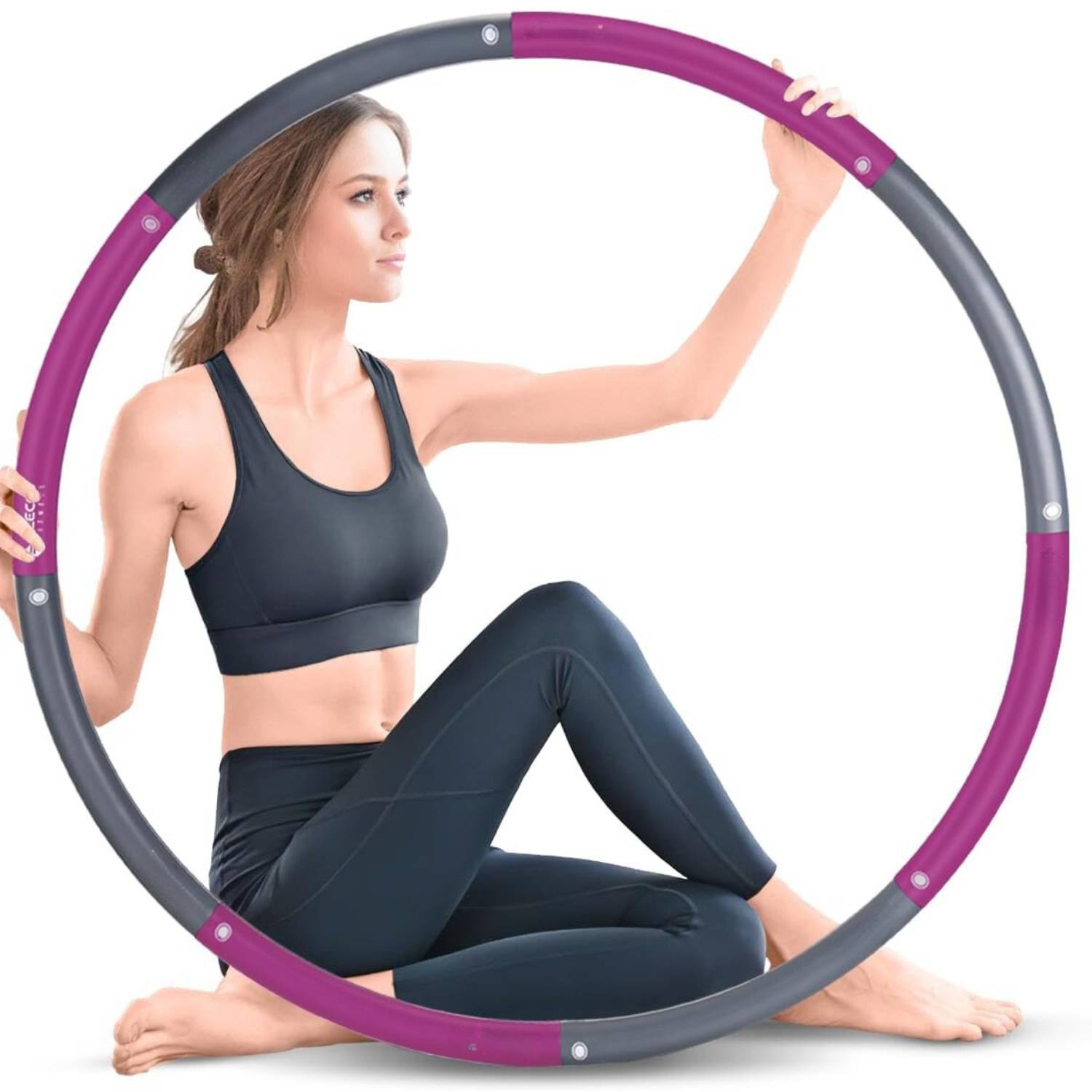 buy exercise hoop weighted