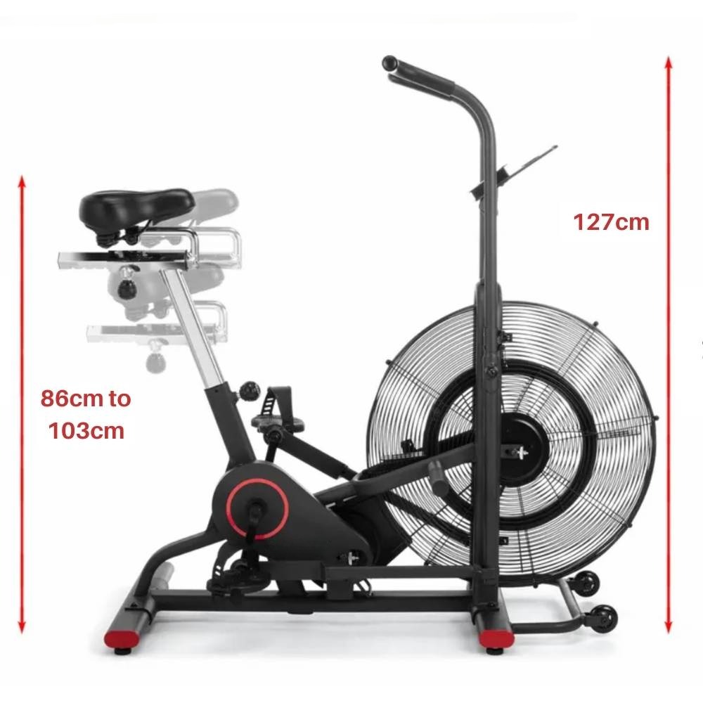 Fan Resistance Exercise Air Bike: image 2